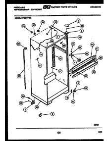 03 - Cabinet Parts parts for Frigidaire Refrigerator FPZ21TFW3 from AppliancePartsPros.com