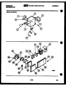 06 - Refrigerator Control Assembly, Damp parts for Frigidaire Refrigerator FPZ19VFL0 from AppliancePartsPros.com