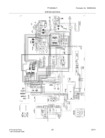 23 - Wiring Diagram parts for Frigidaire Refrigerator FPUS2686LF1 from AppliancePartsPros.com