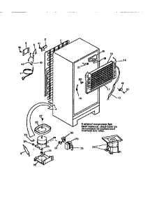 05 - Cooling System parts for Frigidaire Refrigerator FPZ21TRL0 from AppliancePartsPros.com