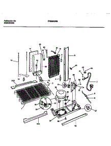 07 - Cooling System parts for Frigidaire Refrigerator FRS20QRBD1 from AppliancePartsPros.com