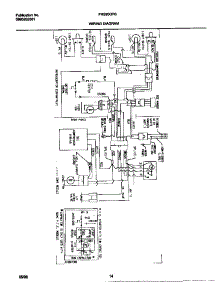 08 - Wiring Diagram parts for Frigidaire Refrigerator FRS20QRCD1 from AppliancePartsPros.com