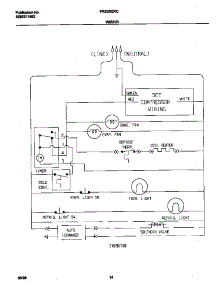 08 - Wiring Diagram parts for Frigidaire Refrigerator FRS20QRCD5 from AppliancePartsPros.com