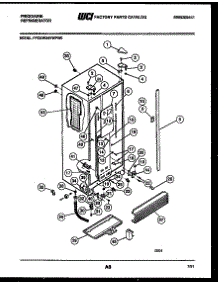 04 - Cabinet Parts parts for Frigidaire Refrigerator FPCEW24VWPW0 from AppliancePartsPros.com