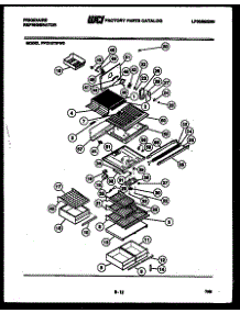 04 - Shelves And Supports parts for Frigidaire Refrigerator FPCI19TIFH0 from AppliancePartsPros.com