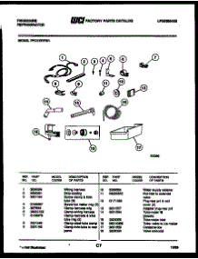 07 - Ice Maker Installation Parts parts for Frigidaire Refrigerator FPCI19TIFL1 from AppliancePartsPros.com