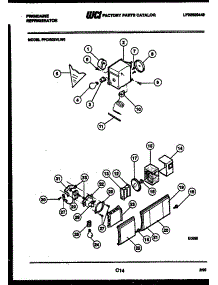 06 - Refrigerator Control Assembly, Damp parts for Frigidaire Refrigerator FPCIS22VLF0 from AppliancePartsPros.com