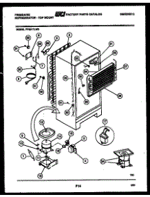 05 - System And Automatic Defrost Parts parts for Frigidaire Refrigerator FPS21TLW2 from AppliancePartsPros.com