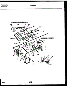 06 - Refrigerator Control Assembly, Damp parts for Frigidaire Refrigerator FRS20NRAD0 from AppliancePartsPros.com