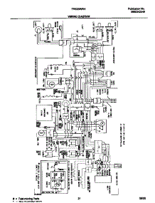 12 - Wiring Diagram parts for Frigidaire Refrigerator FRS20WRHD6 from AppliancePartsPros.com