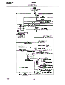 11 - Wiring Diagram parts for Frigidaire Refrigerator FRS20ZSFB0 from AppliancePartsPros.com