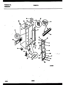 04 - Cabinet Parts parts for Frigidaire Refrigerator FRS22PRAD0 from AppliancePartsPros.com