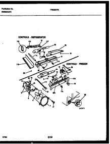 06 - Refrigerator Control Assembly, Damp parts for Frigidaire Refrigerator FRS22PRAD0 from AppliancePartsPros.com