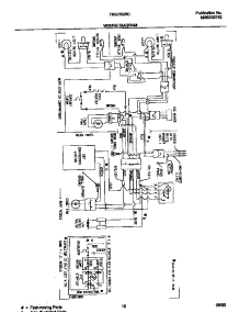 09 - Wiring Diagram parts for Frigidaire Refrigerator FRS20QRCW8 from AppliancePartsPros.com