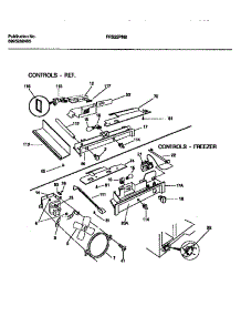 06 - Controls, Damper, Fan Section parts for Frigidaire Refrigerator FRS22PRBD1 from AppliancePartsPros.com