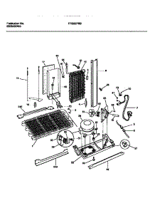 07 - Cooling System parts for Frigidaire Refrigerator FRS22PRBD1 from AppliancePartsPros.com