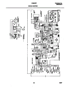 12 - Wiring Diagram parts for Frigidaire Refrigerator FRS20ZSFB0 from AppliancePartsPros.com