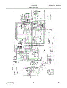 21 - Wiring Diagram parts for Frigidaire Refrigerator FPHS2387KF5 from AppliancePartsPros.com