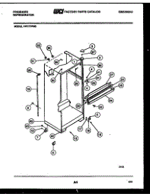 03 - Cabinet Parts parts for Frigidaire Refrigerator FPI17TPL0 from AppliancePartsPros.com