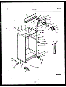 04 - Cabinet Parts parts for Frigidaire Refrigerator FPI14TPW0 from AppliancePartsPros.com