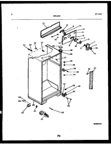 05 - Cabinet Parts parts for Frigidaire Refrigerator FPI14TPW0 from AppliancePartsPros.com