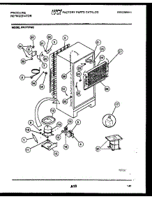 06 - System And Automatic Defrost Parts parts for Frigidaire Refrigerator FPI17TFW2 from AppliancePartsPros.com