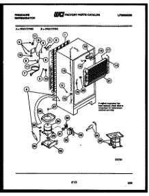 06 - System And Automatic Defrost Parts parts for Frigidaire Refrigerator FPZ17TFL1 from AppliancePartsPros.com