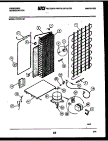 07 - System And Automatic Defrost Parts parts for Frigidaire Refrigerator FPZ19VFW1 from AppliancePartsPros.com