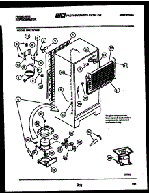 06 - System And Automatic Defrost Parts parts for Frigidaire Refrigerator FPZ17TFW2 from AppliancePartsPros.com