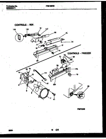 06 - Refrigerator Control Assembly, Damp parts for Frigidaire Refrigerator FRS19BRBD0 from AppliancePartsPros.com