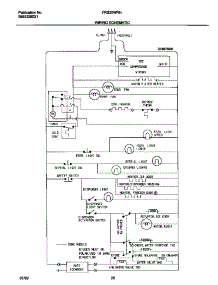 11 - Wiring Diagram parts for Frigidaire Refrigerator FRS20WRHD2 from AppliancePartsPros.com