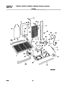 07 - System parts for Frigidaire Refrigerator FRS20ZRGB1 from AppliancePartsPros.com