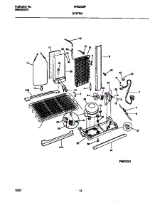 07 - System parts for Frigidaire Refrigerator FRS20ZSFW0 from AppliancePartsPros.com