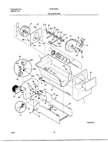 16 - Ice Container parts for Frigidaire Refrigerator FRS20ZRGBA from AppliancePartsPros.com