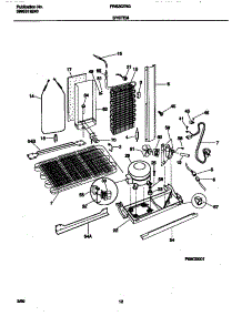 07 - System parts for Frigidaire Refrigerator FRS20ZRGD3 from AppliancePartsPros.com