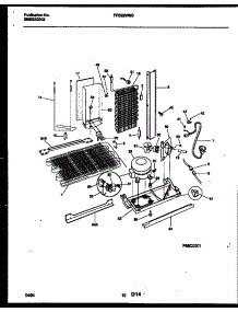 07 - System And Automatic Defrost Parts parts for Frigidaire Refrigerator FRS22WNBD0 from AppliancePartsPros.com