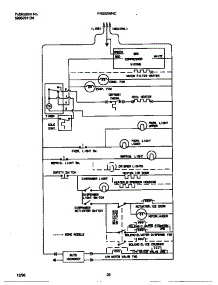 11 - Wiring Diagram parts for Frigidaire Refrigerator FRS22WNCW4 from AppliancePartsPros.com