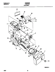 10 - Container parts for Frigidaire Refrigerator FRS22WNFW1 from AppliancePartsPros.com