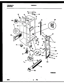 04 - Cabinet Parts parts for Frigidaire Refrigerator FRS22WHAW0 from AppliancePartsPros.com