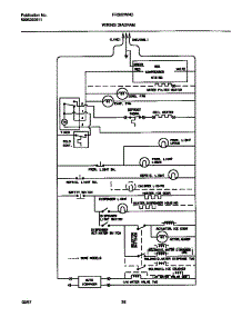 13 - Wiring Diagram parts for Frigidaire Refrigerator FRS22WNCW5 from AppliancePartsPros.com