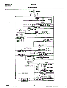 11 - Wiring Diagram parts for Frigidaire Refrigerator FRS22XGCB2 from AppliancePartsPros.com