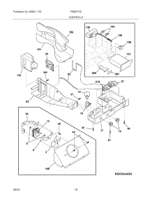 11 - Controls parts for Frigidaire Refrigerator FRS23FCDQ0 from AppliancePartsPros.com