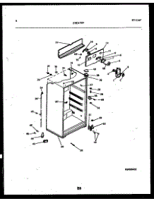 04 - Cabinet Parts parts for Frigidaire Refrigerator FPD17TPW0 from AppliancePartsPros.com