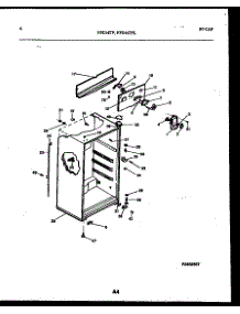 03 - Cabinet Parts parts for Frigidaire Refrigerator FPD14TPLW2 from AppliancePartsPros.com