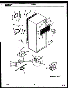 05 - System And Automatic Defrost Parts parts for Frigidaire Refrigerator FPDA18TPL2 from AppliancePartsPros.com