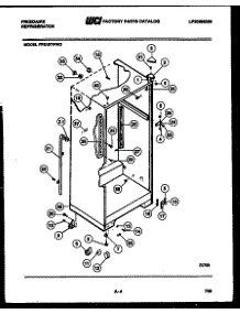 03 - Cabinet Parts parts for Frigidaire Refrigerator FPE19TIFH0 from AppliancePartsPros.com