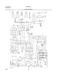 21 - Wiring Diagram parts for Frigidaire Refrigerator FRS23W3AQ1 from AppliancePartsPros.com