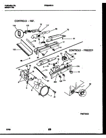 06 - Refrigerator Control Assembly, Damp parts for Frigidaire Refrigerator FRS24WHAW0 from AppliancePartsPros.com