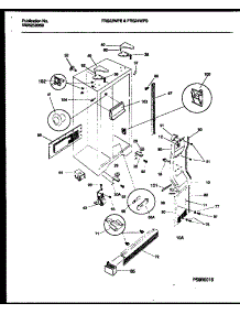 04 - Cabinet Parts parts for Frigidaire Refrigerator FRS22WPBW0 from AppliancePartsPros.com