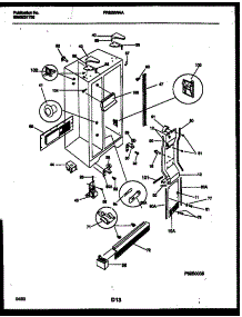 04 - Cabinet Parts parts for Frigidaire Refrigerator FRS22WNAW0 from AppliancePartsPros.com